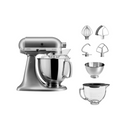 KitchenAid 4,8 L 5KSM175 Artisan Küchenmaschine Glasset mit Glasschüssel