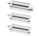 KitchenAid 4,8 L 5KSM175 Artisan Küchenmaschine Pastalover mit Nudelwalzen 3er- Set
