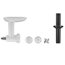 KitchenAid 4,8 L 5KSM175 Artisan Küchenmaschine Allrounderset mit Gemüseschneider+Fleischwolf+Spritzge