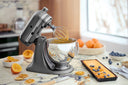 KitchenAid 4,8 L 5KSM175 Artisan Küchenmaschine Breadlover mit Messerschmidt Getreidemühlenvorsatz + Brotbackschüssel
