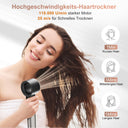 6 in 1 Airstyler, Ionen Föhn, Multifunktionaler Hairstyler, 110000 U/Min, Professioneller Warmluftbürste