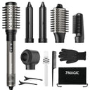 6 in 1 Airstyler, Ionen Föhn, Multifunktionaler Hairstyler, 110000 U/Min, Professioneller Warmluftbürste