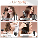 6 in 1 Airstyler, Ionen Föhn, Multifunktionaler Hairstyler, 110000 U/Min, Professioneller Warmluftbürste