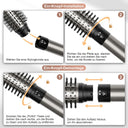 6 in 1 Airstyler, Ionen Föhn, Multifunktionaler Hairstyler, 110000 U/Min, Professioneller Warmluftbürste