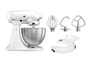 KitchenAid 4,3 L 5K45SS Classic Küchenmaschine Set 1 + Spritzschutz